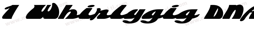 1 Whirlygig DNA字体转换